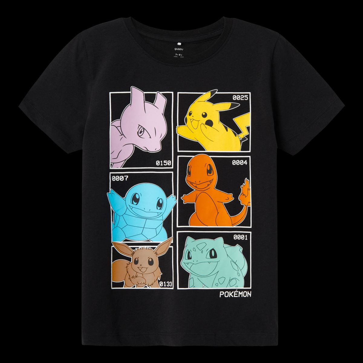 Guppy GKMRYAN POKÃMON Børne T-shirt - Black - 110