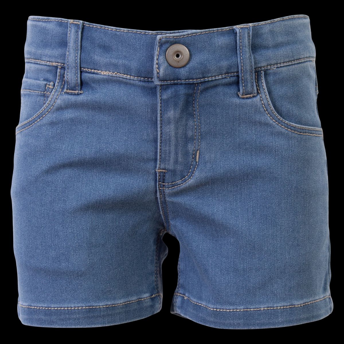 Guppy Pige Shorts - Light Blue Denim - 116