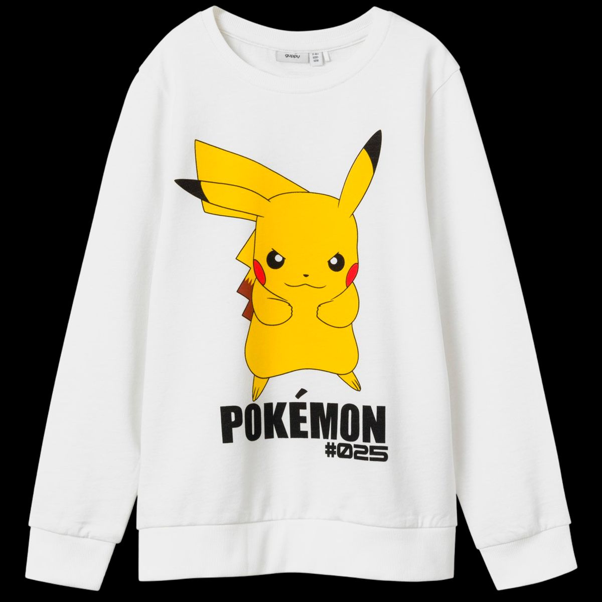 Guppy Pokemon Børne Sweatshirt - White Alyssum - 116