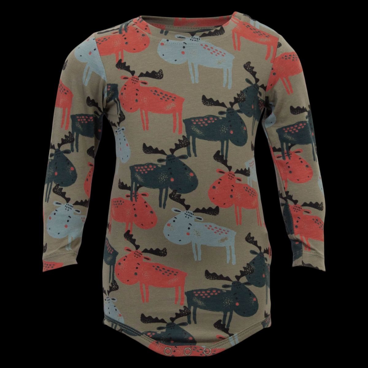 Guppy Rohan Drenge Body - Deep Lichen Green - 50