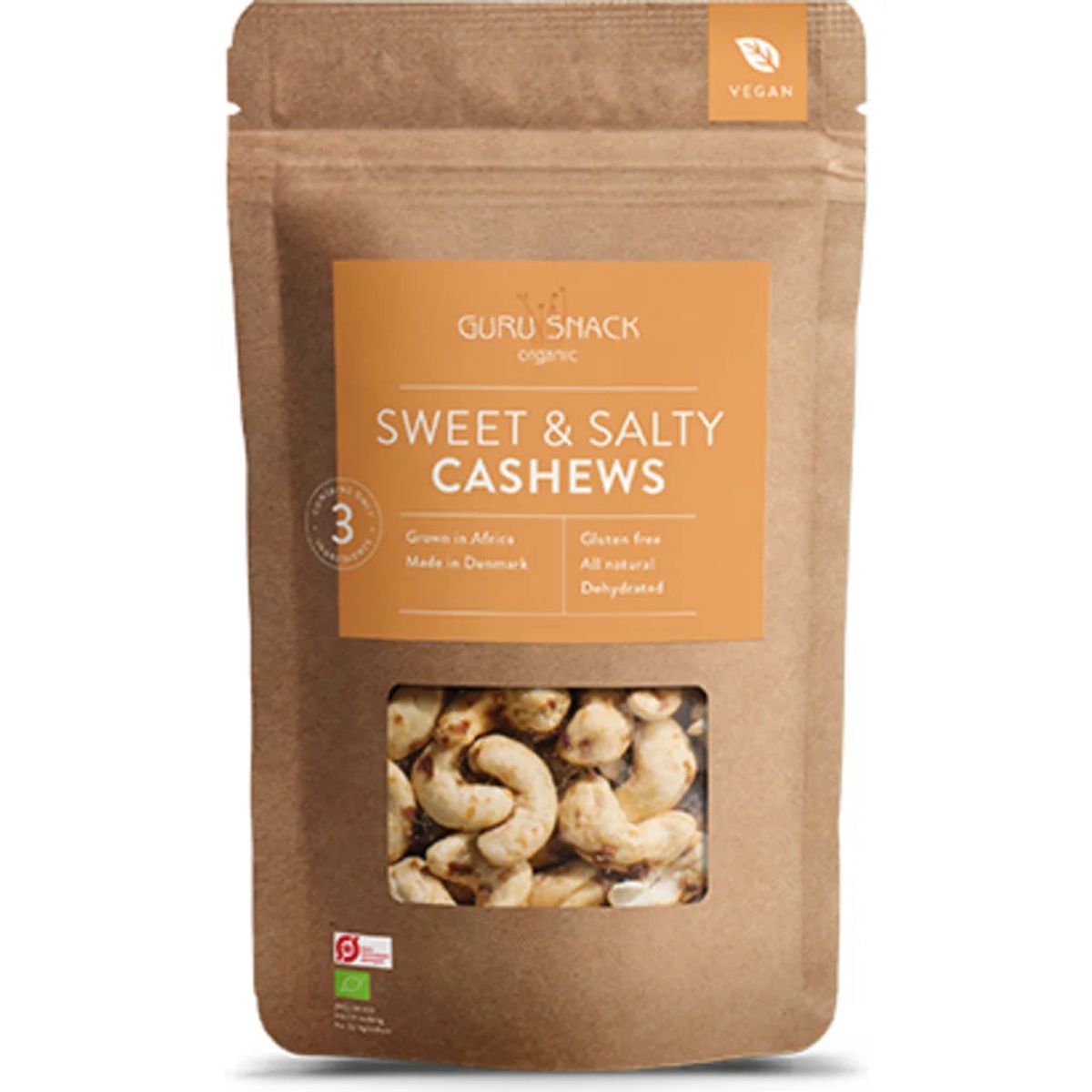 Guru Snack - Cashew Sweet & Salty 100 Gram