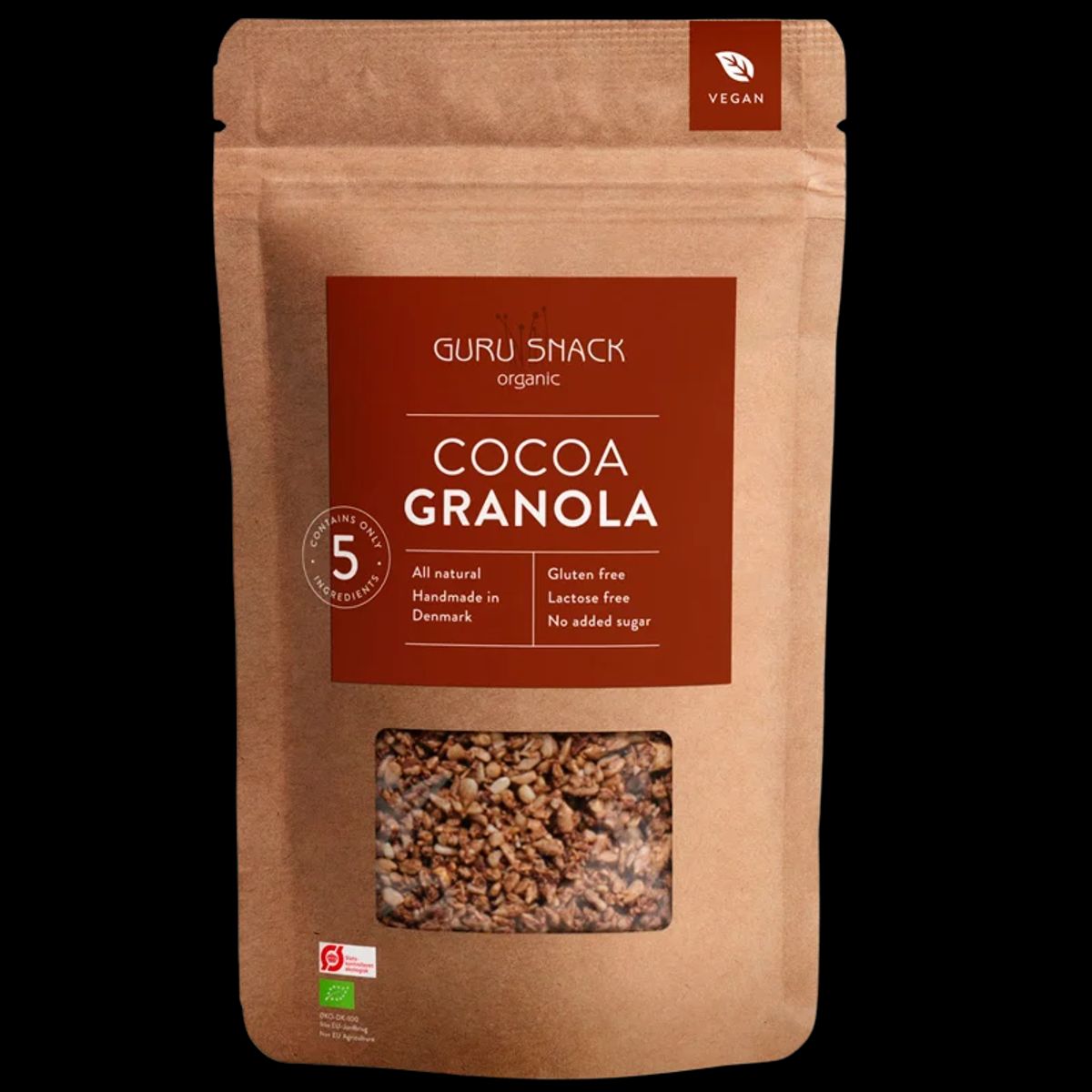 Guru Snack - Cocoa Granola - 350 Gram