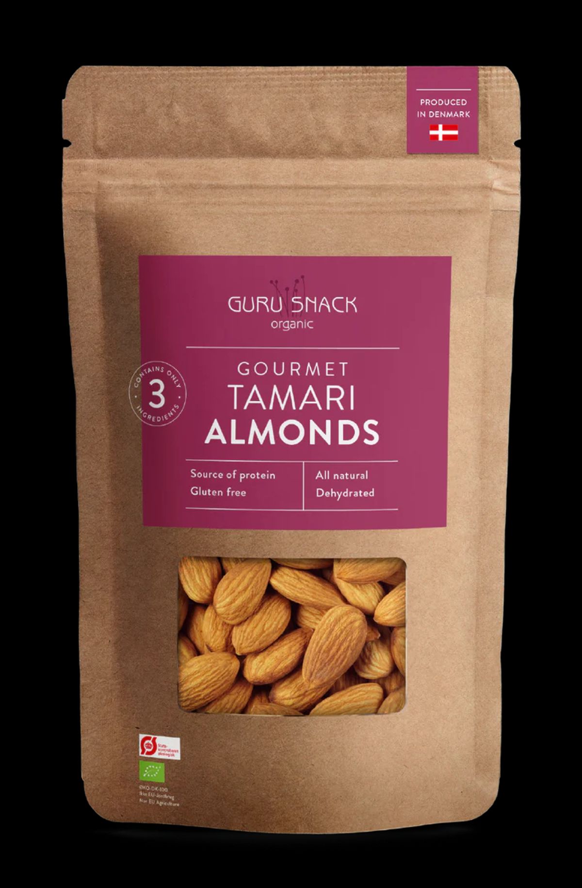 Guru Snack - Gourmet Tamari Almonds - 100 Gram