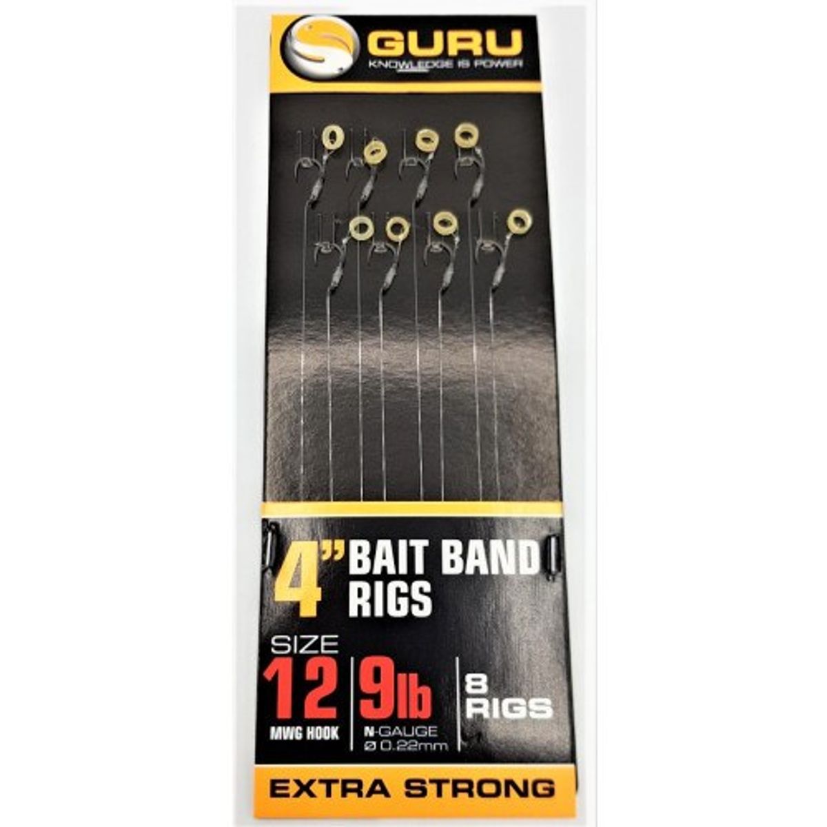 Guru Super MWG Bait Band Rig Barbless 4'