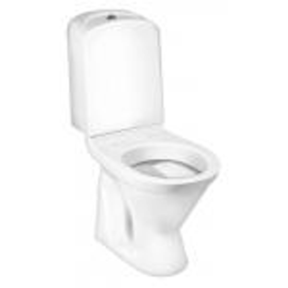 Gustavsberg Nordic3 3500 Toilet m/Skjult S-lås - 660x355 mm