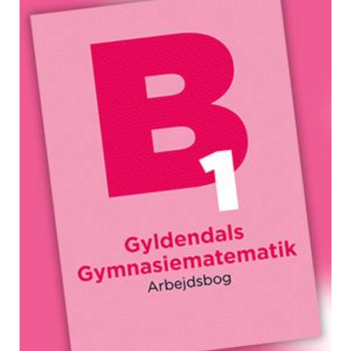 Gyldendals Gymnasiematematik Arbejdsbog B1 - Gert Schomacker - Bog