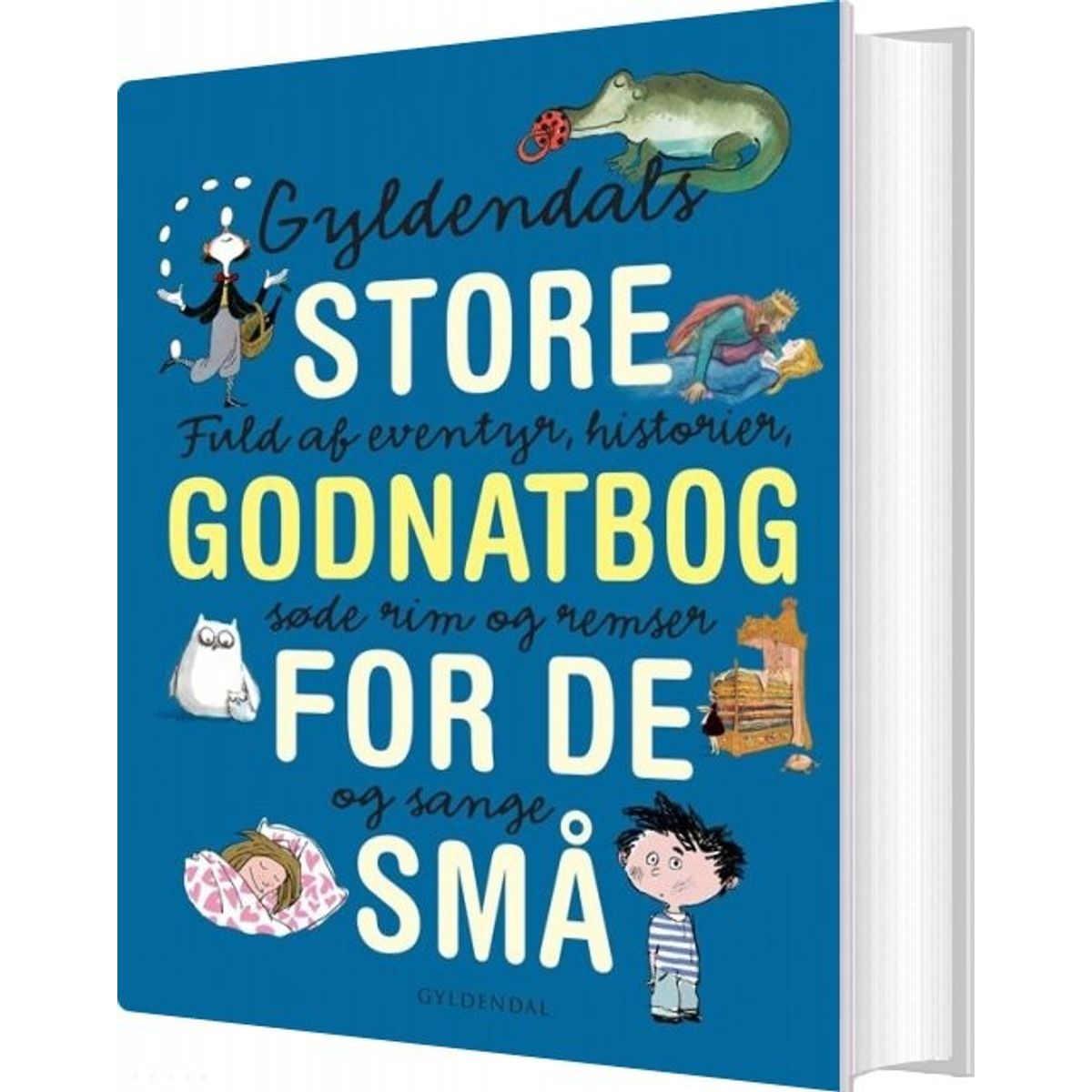 Gyldendals Store Godnatbog For De Små - Diverse - Bog