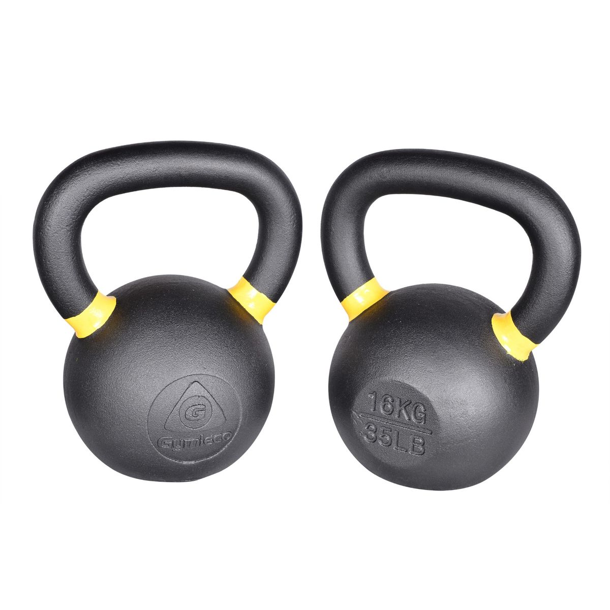 Gymleco Jern Kettlebell 16kg/35LB (1 stk.)