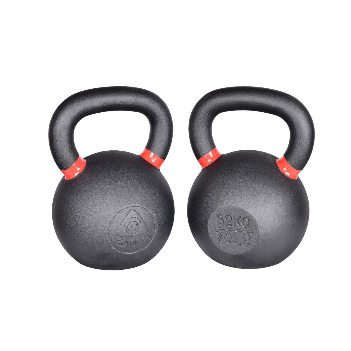 Gymleco Jern Kettlebell 32kg/70LB (1 stk.)