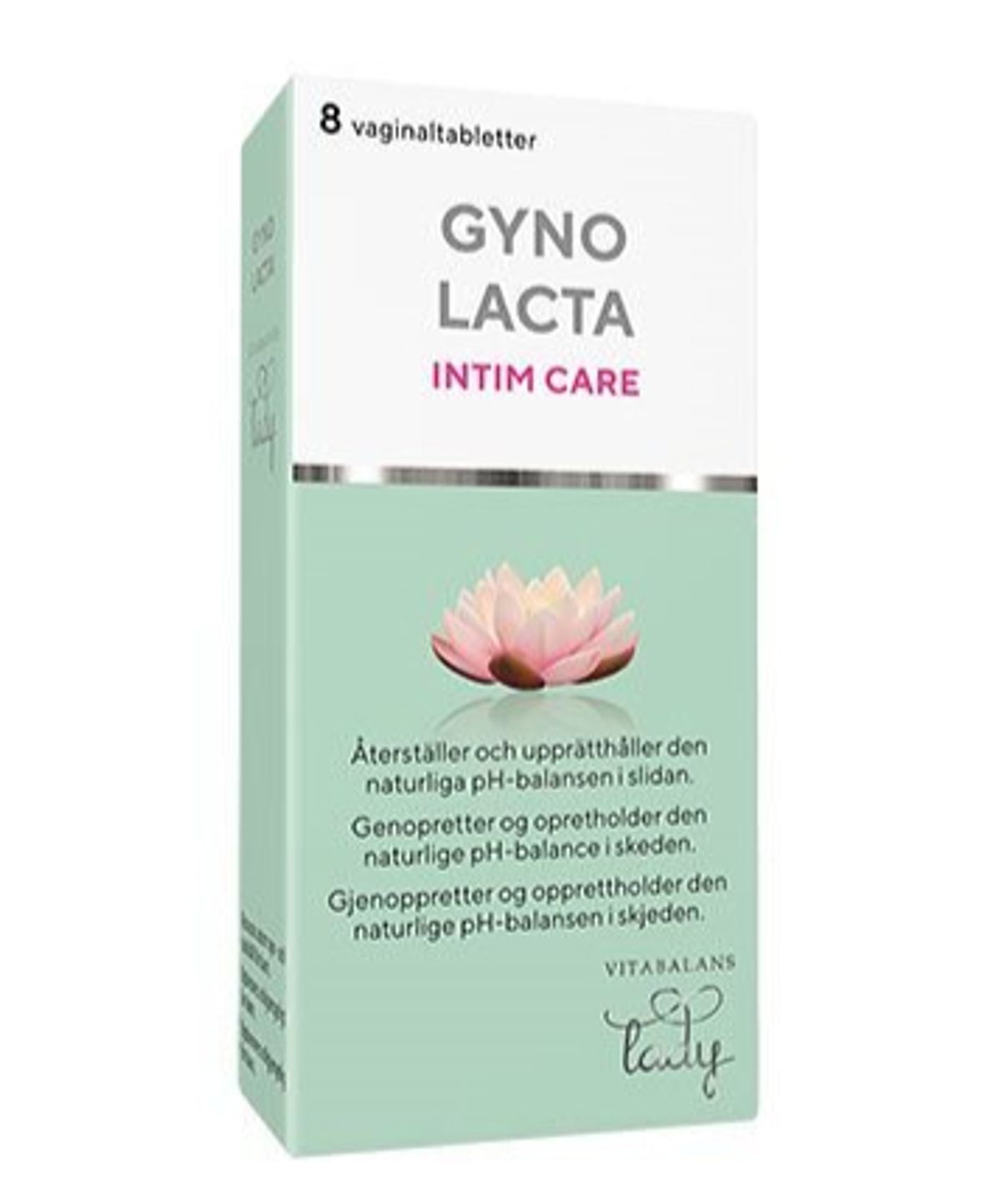 Gynolacta Intime Care, 8tab.