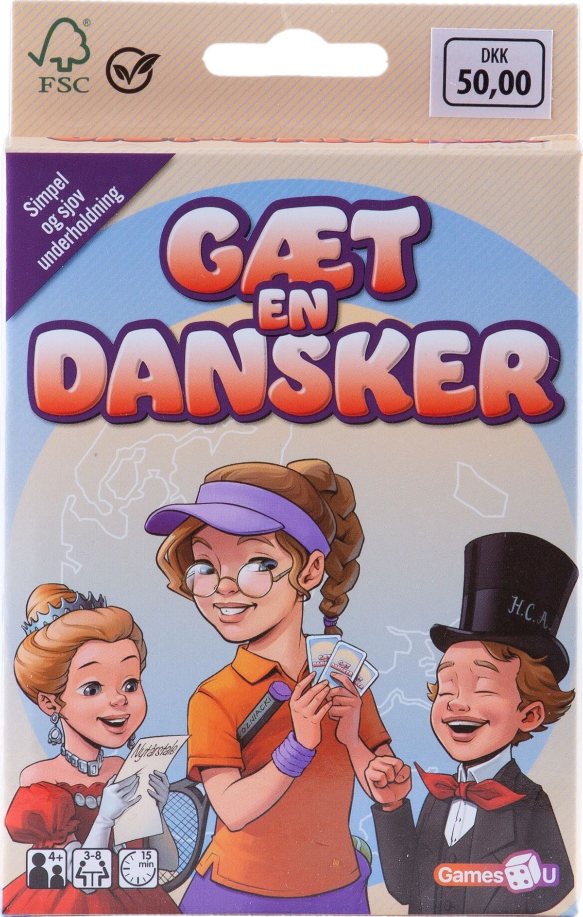 Gæt En Dansker Kortspil