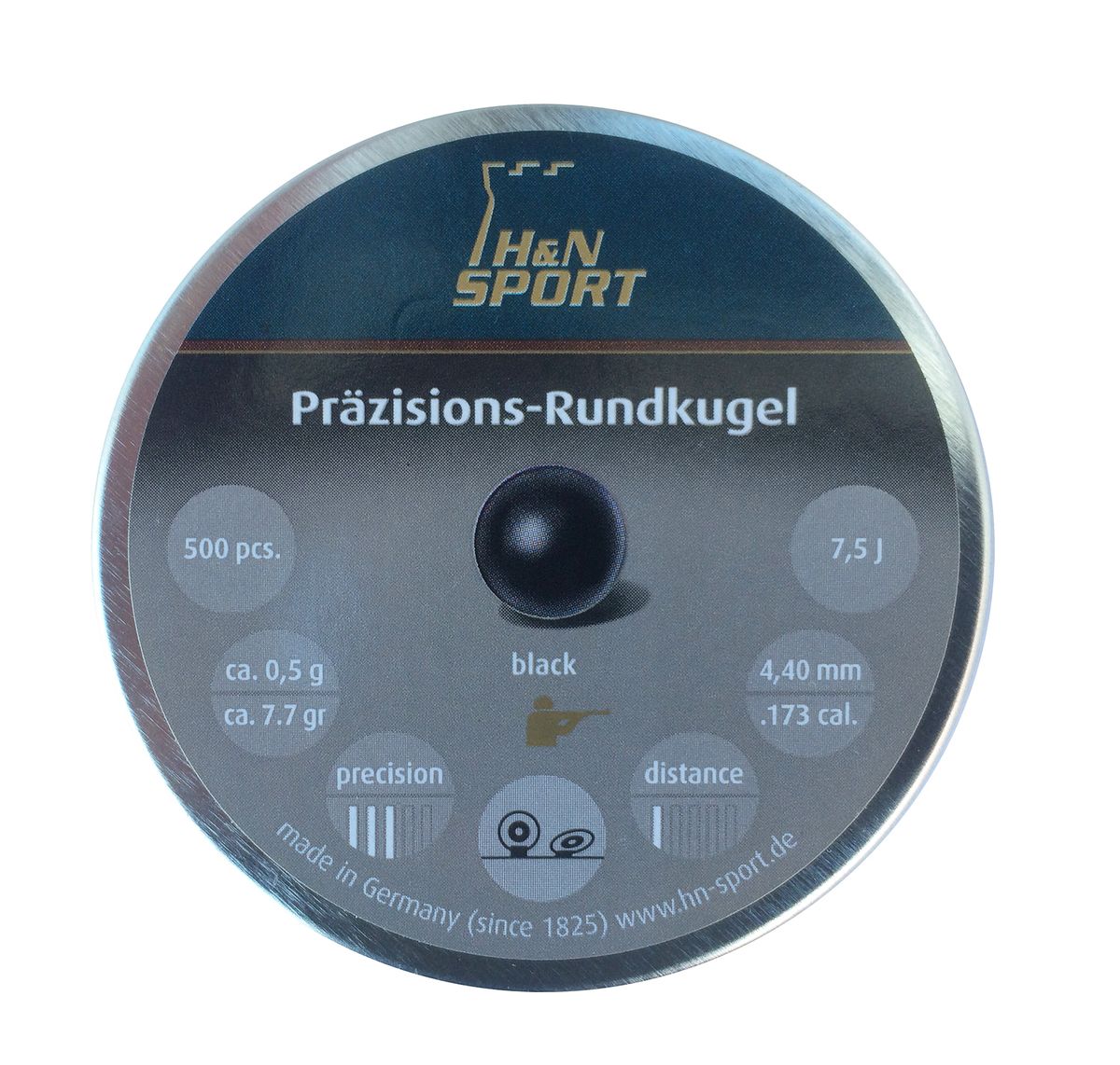 H&N rundkugle 4,40 mm 500 stk