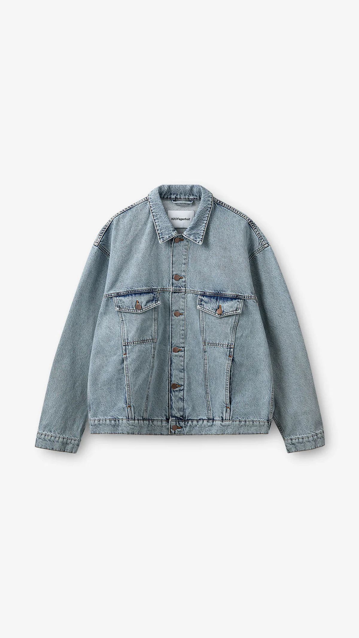 H2O Fagerholt - Sky Jacket - Light Blue Denim