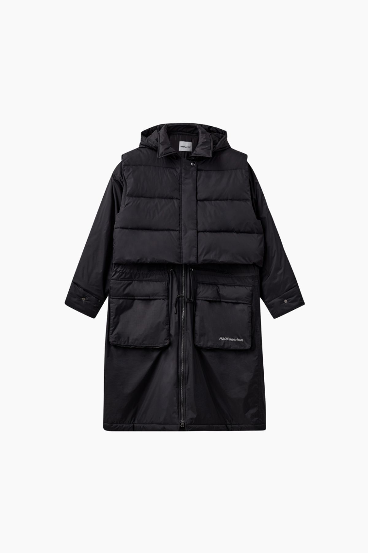 H2O Fagerholt - Warm Rain Jacket - Black