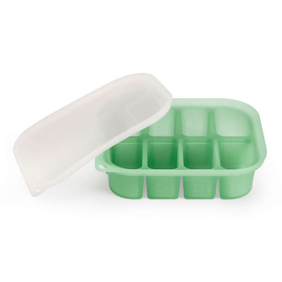 Haakaa Easy-Freeze Bakke - 8 Rum - Pea Green