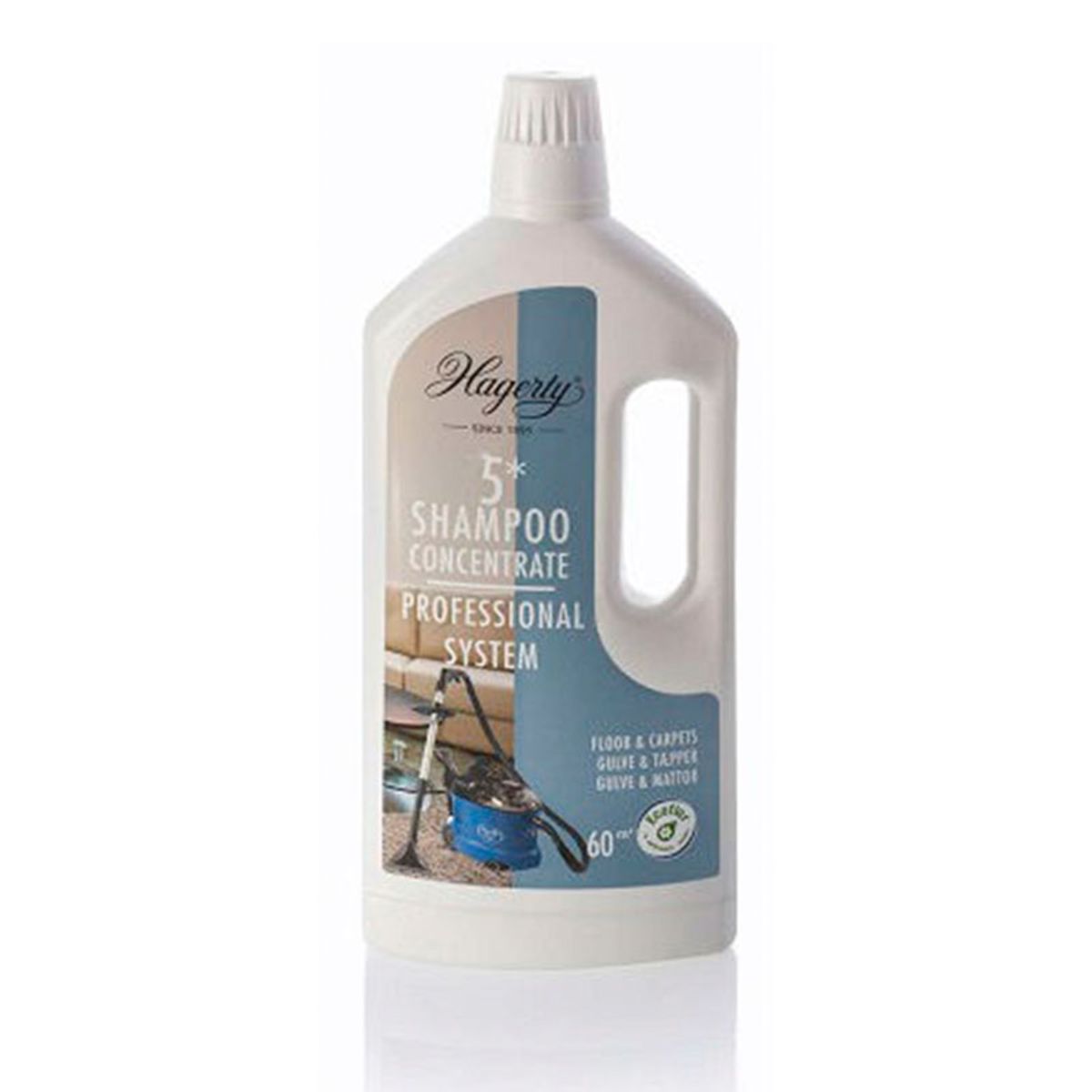 Hagerty Shampoo - effektiv tæppeshampoo 1000 ml.