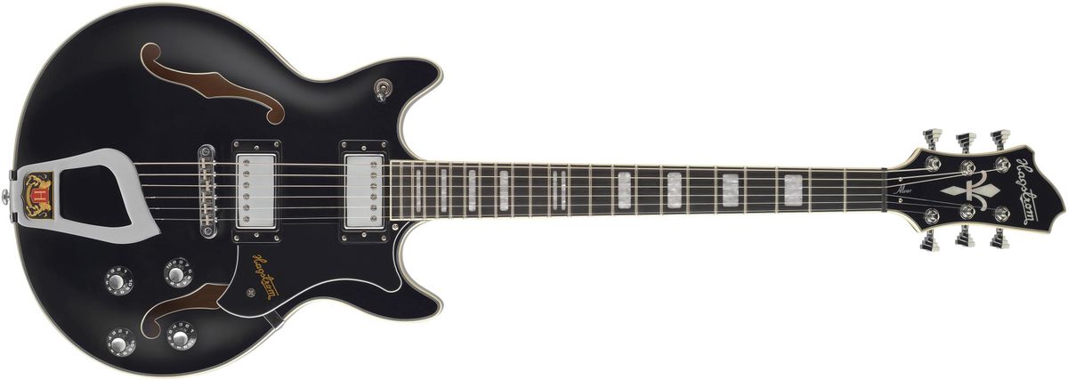 Hagstrom Alvar El-guitar (Sort)