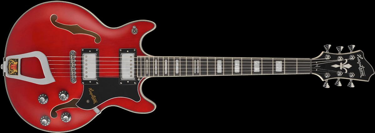 Hagstrom Alvar El-guitar (Wild Cherry)