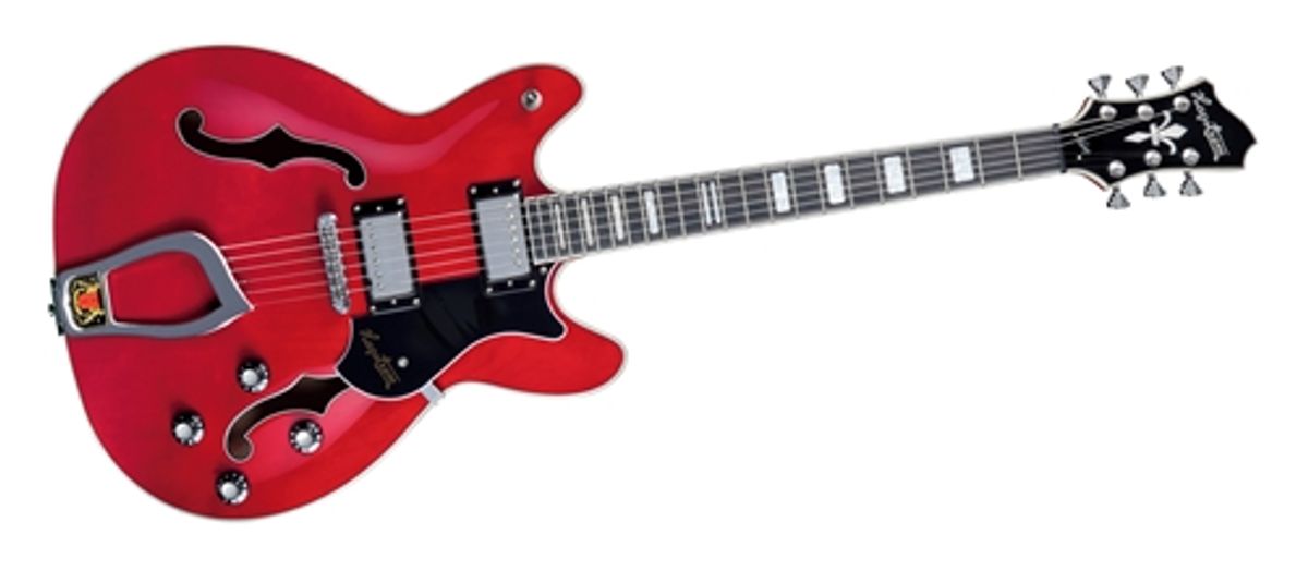 Hagstrom Viking El-guitar (Wild Cherry)