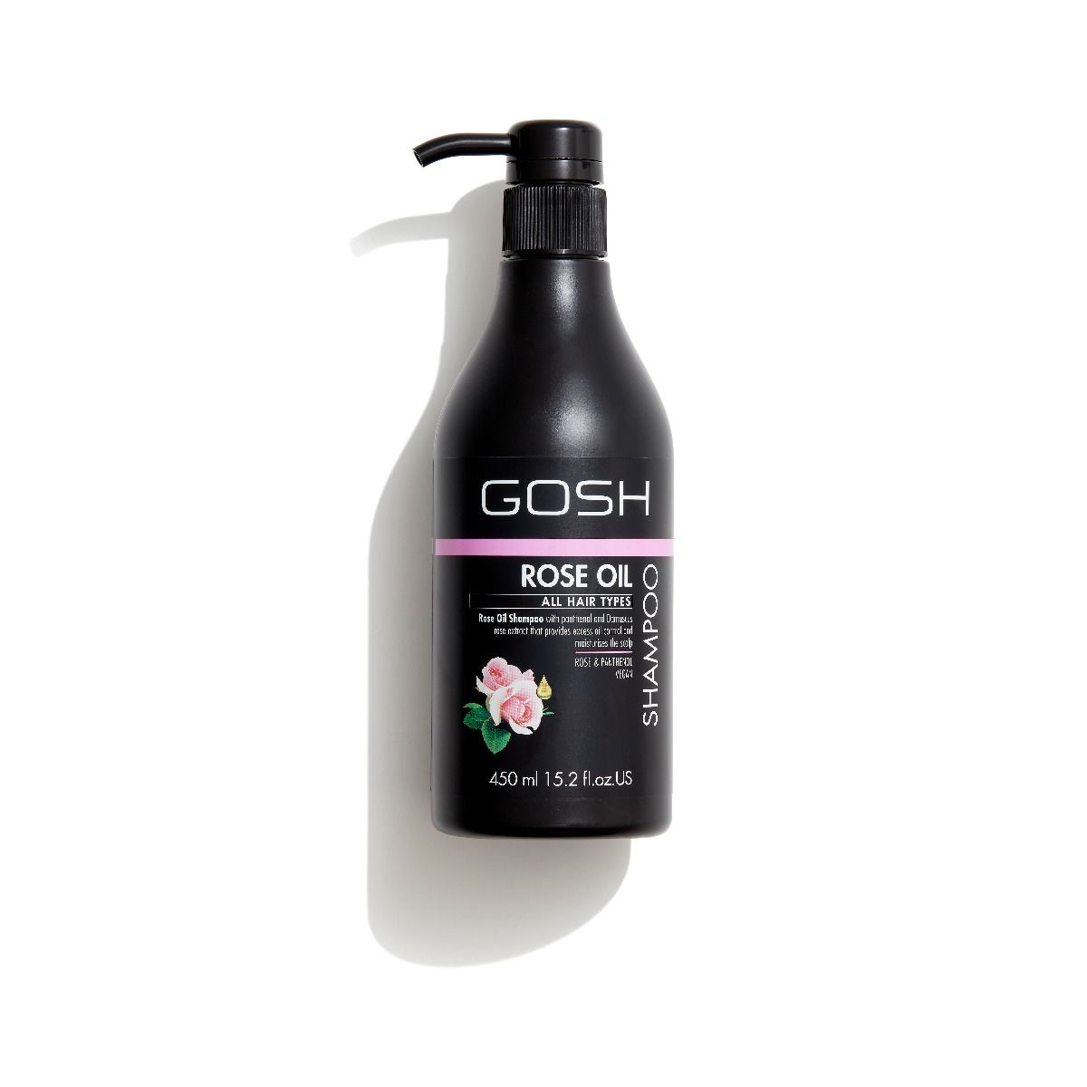 Hair Shampoo 450ml - Rose Oil