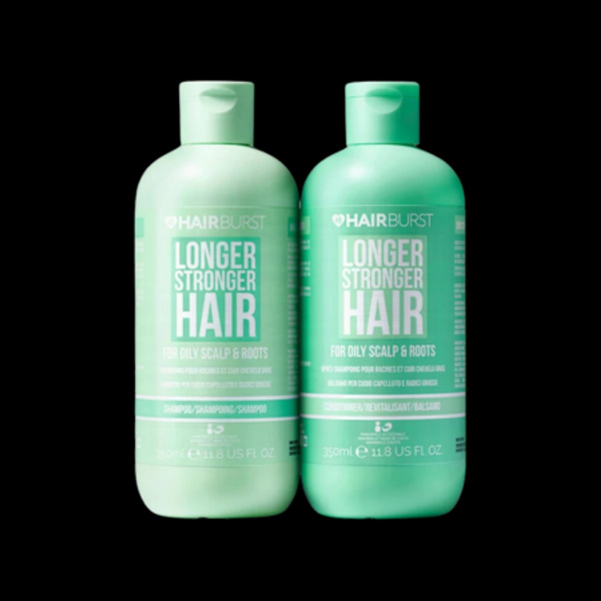 Hairburst Shampoo & Conditioner For Oily Scalp & Roots - 2 x 350 ml