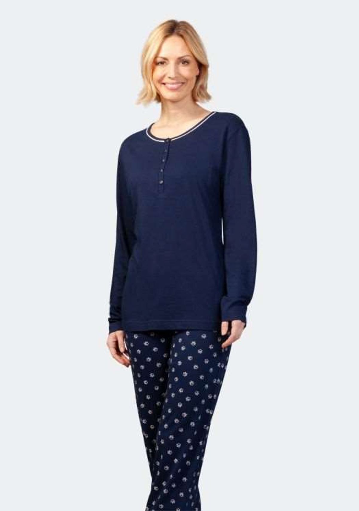 Hajo Women Pyjamas 40018-marine