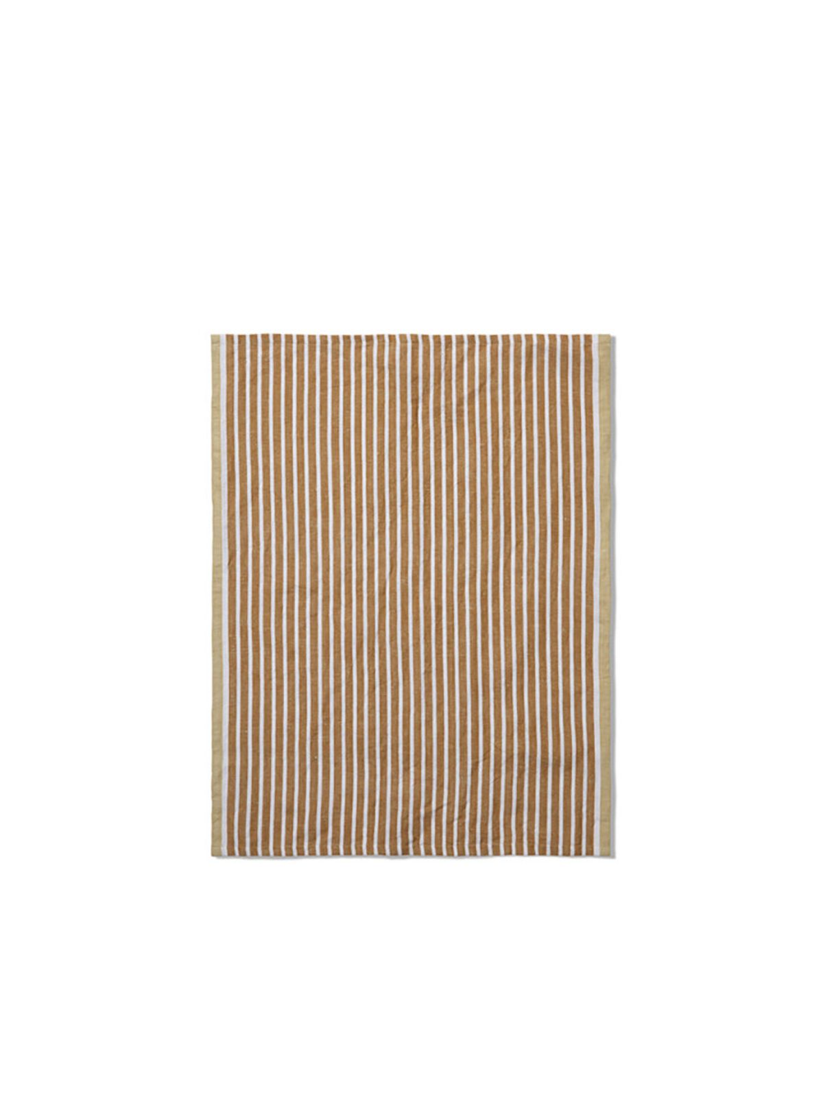 Hale Tea Towel fra Ferm Living (Golden Brown/Silver Fern)