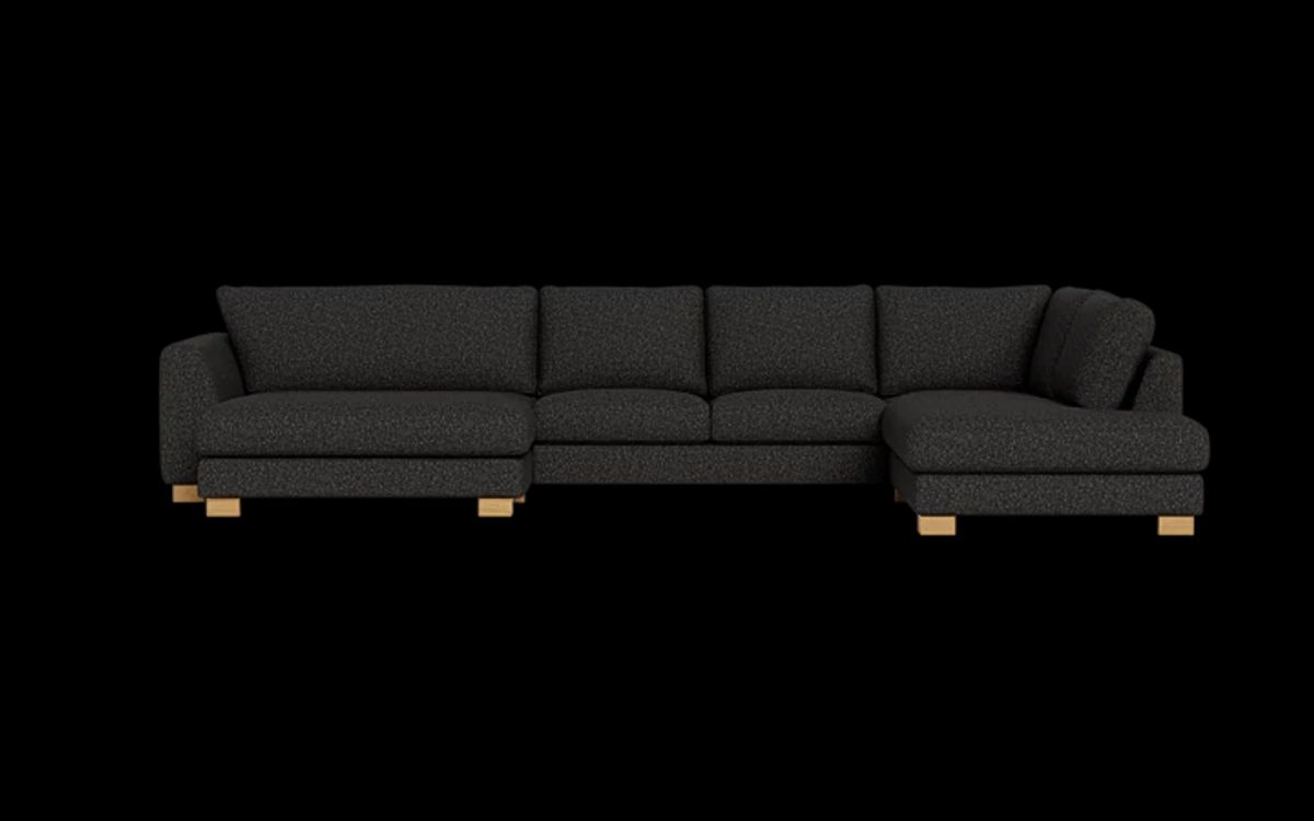 Halifax sofa med chaiselong og open end