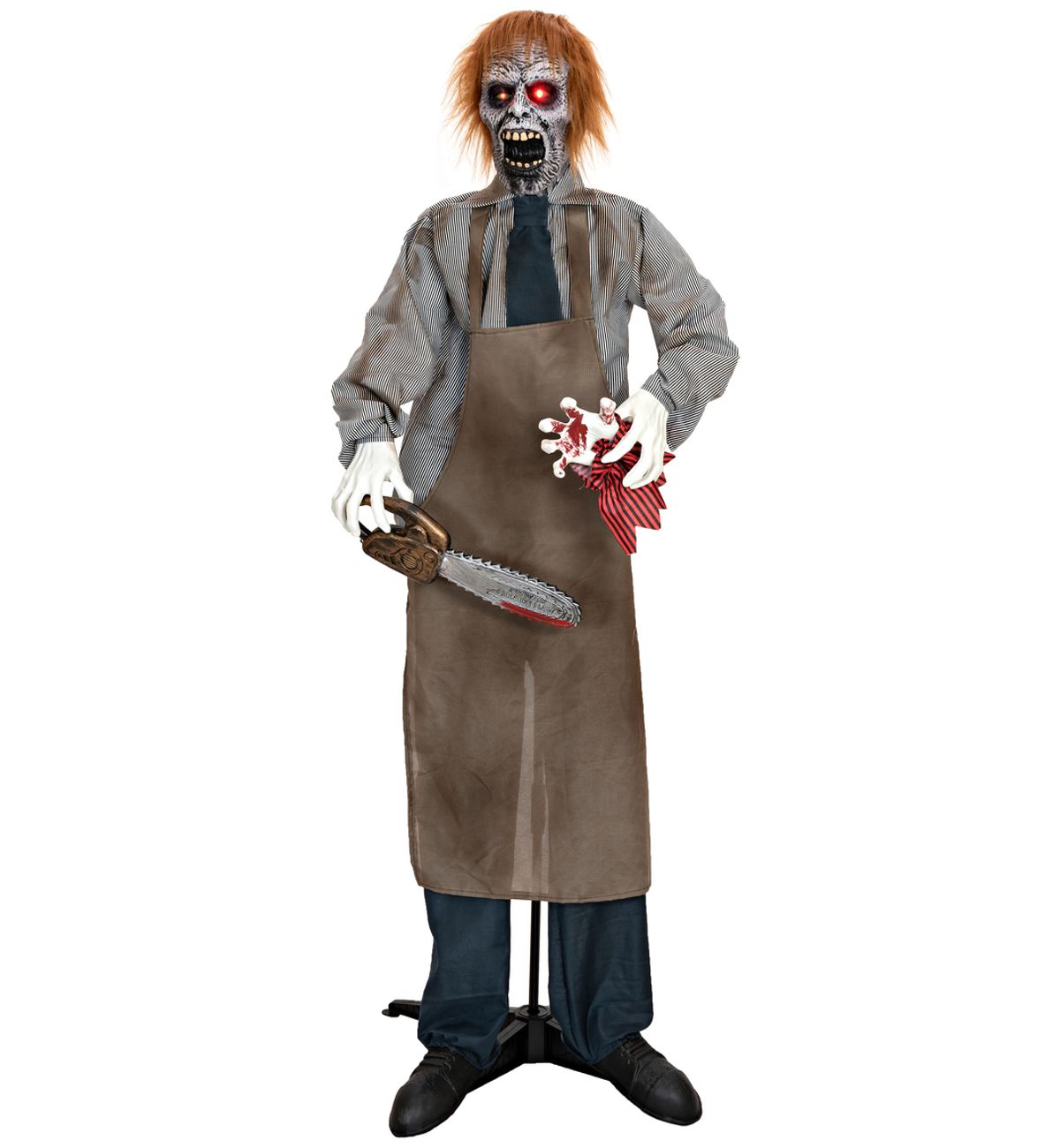 Halloween Full-size Zombie Figur med effekter - 170 cm