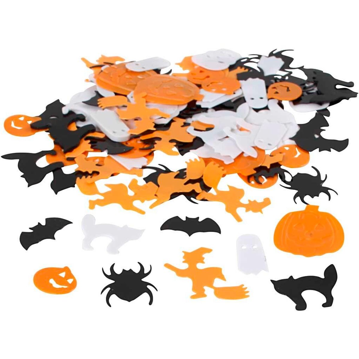 Halloween pailletmix - 10-20 mm, 15 gram