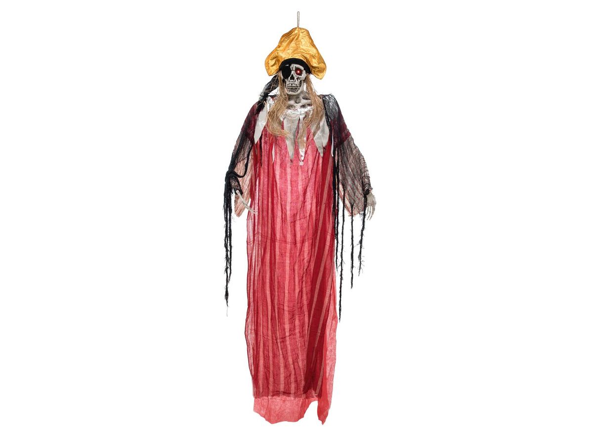 Halloween skelet pirat, 170 cm