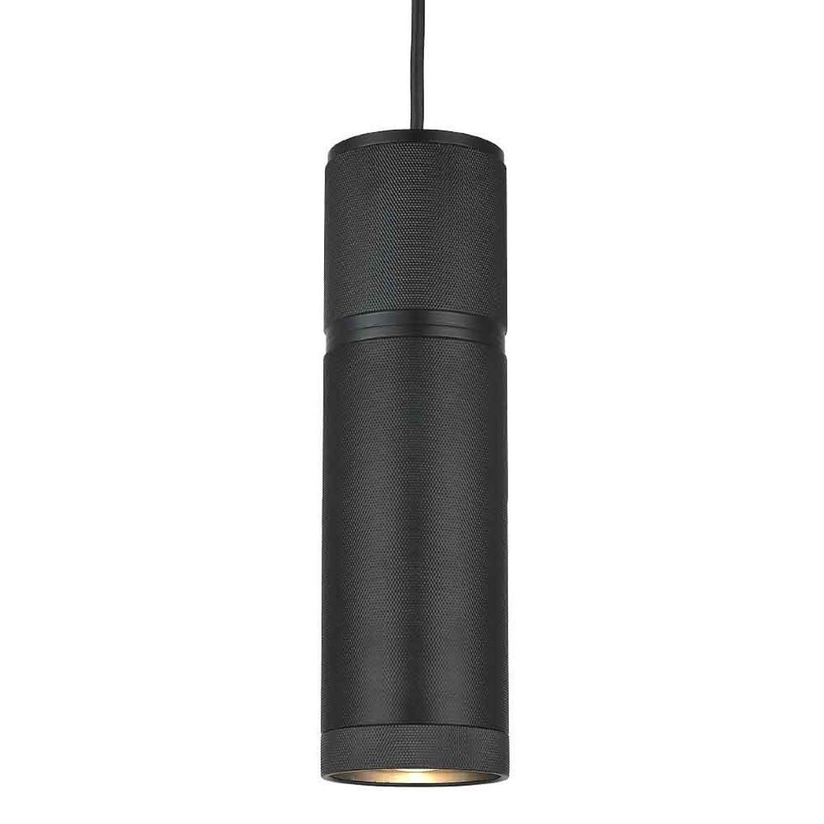 Halo Design - Halo- the pendant Cylinder i Metal sort Ø12 2,5m kabel