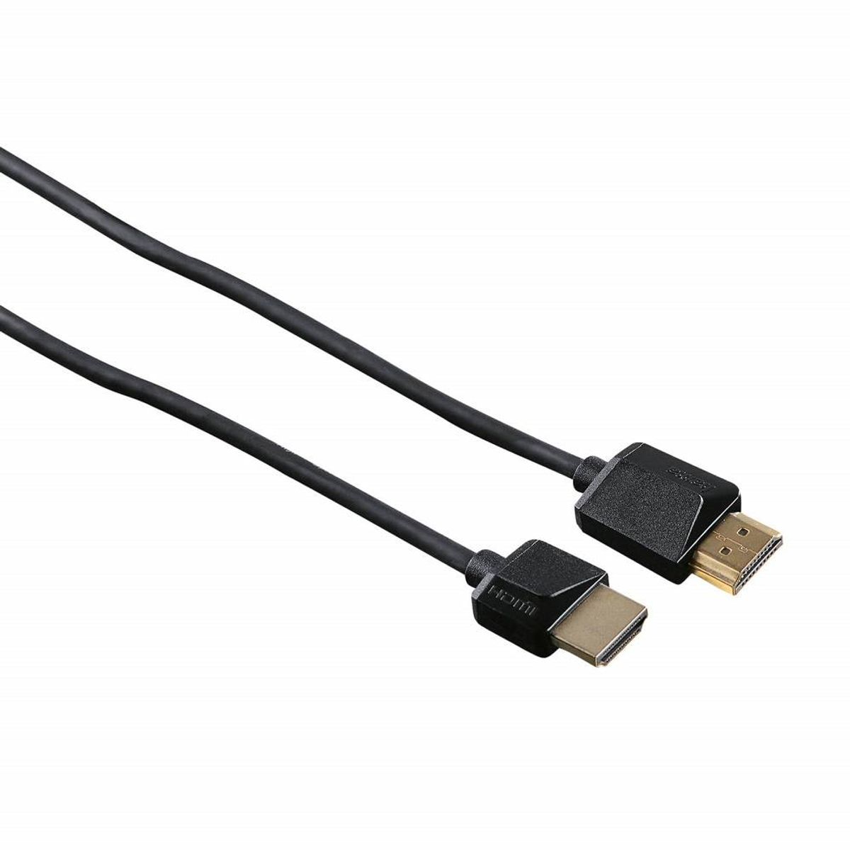 HAMA High Speed 2.0 HDMI Slim kabel - 4K/60Hz - 3 m