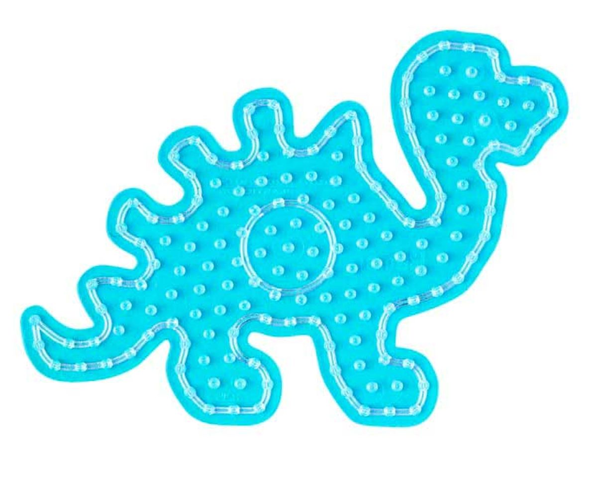 Hama Maxi Perleplade - Dinosaur Transparent - 1 stk