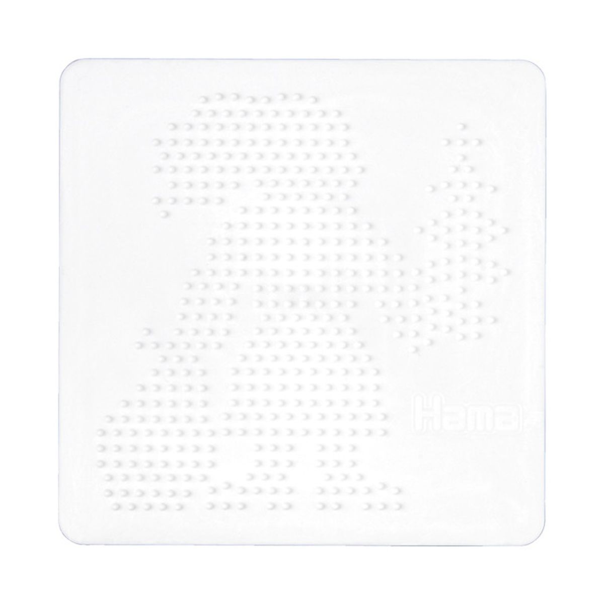 Hama Midi stiftplade julemand - 15,5 x 15,5 cm, 1 stk.