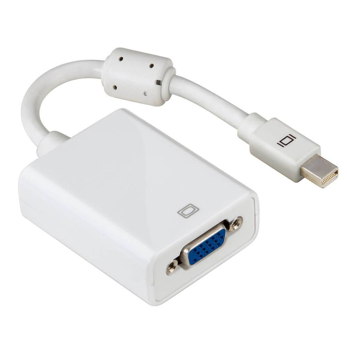 HAMA Mini-Displayport til VGA adapter - Hvid