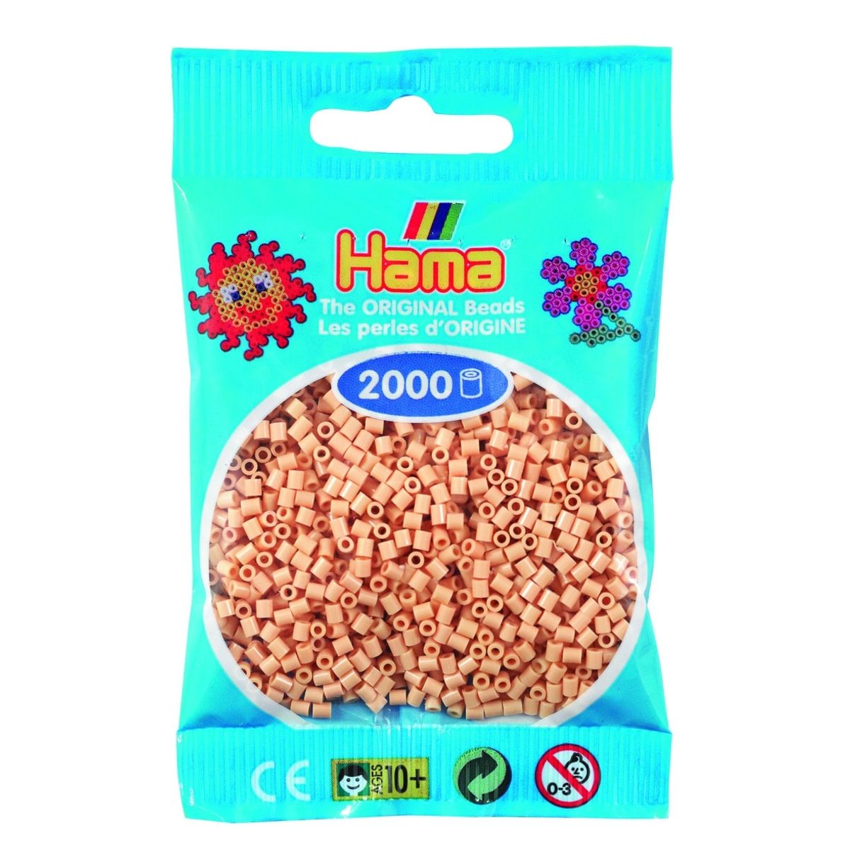 Hama Mini Perler 2.000 stk beige - Mini (501-27)