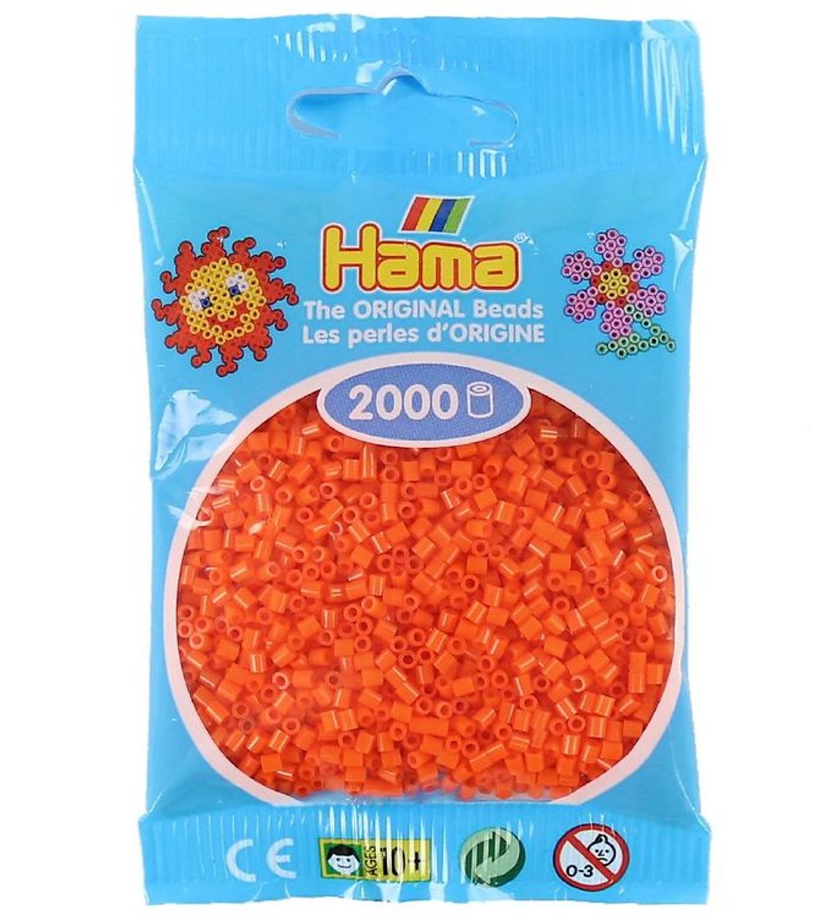 Hama Mini Perler - 2000 stk. - 04 Orange