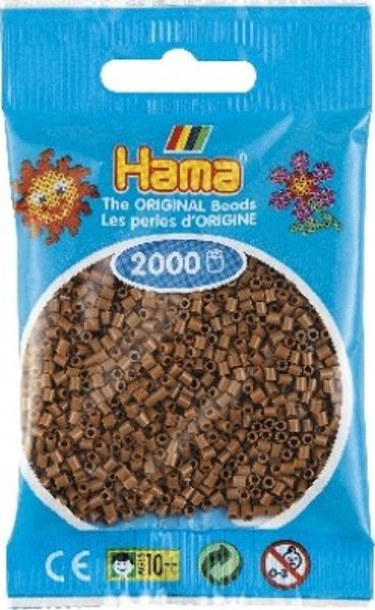 Hama Mini Perler - Nougat - 2.000 Stk. - 501-76