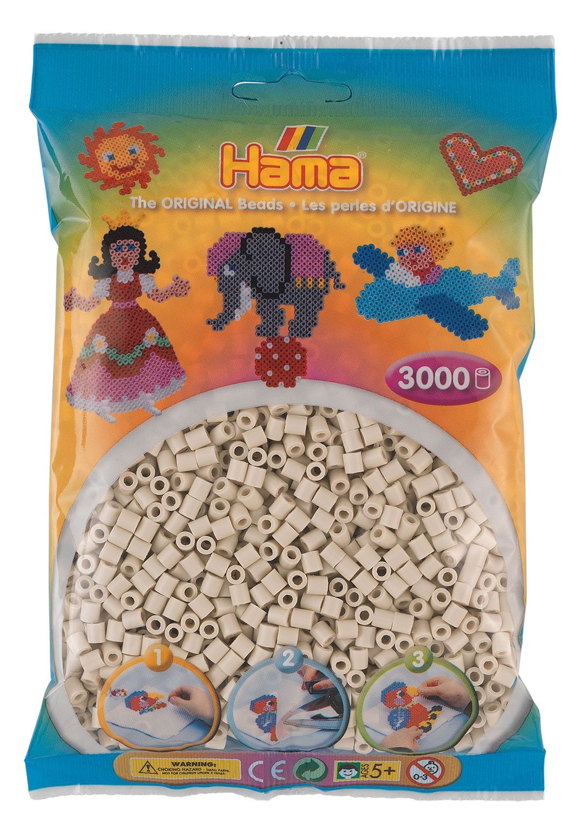 Hama Perler 3000 stk Kit Midi (201-77)