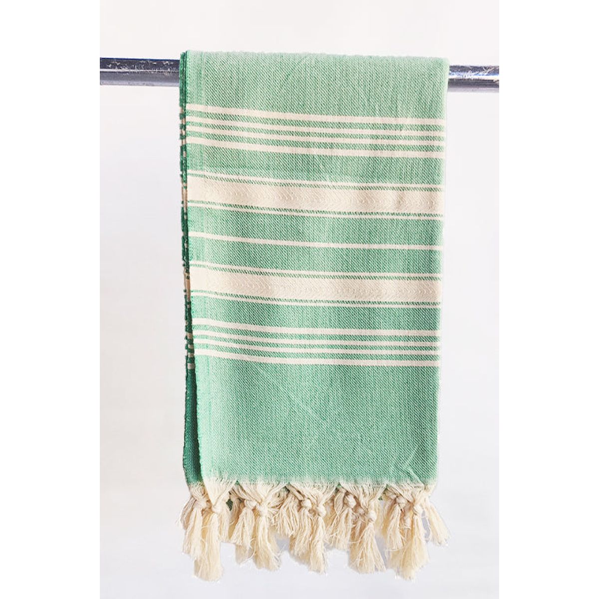 Hamam multistripe grøn - 50*100cm