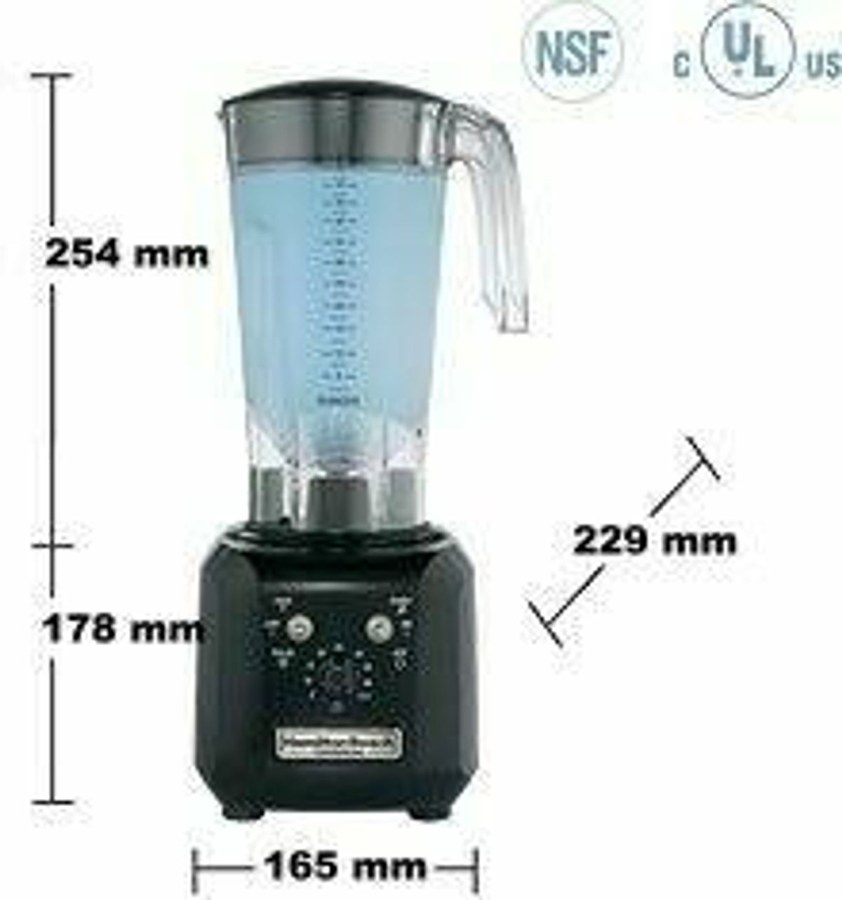 Hamilton Beach Blender Tango M/kande 1,4l