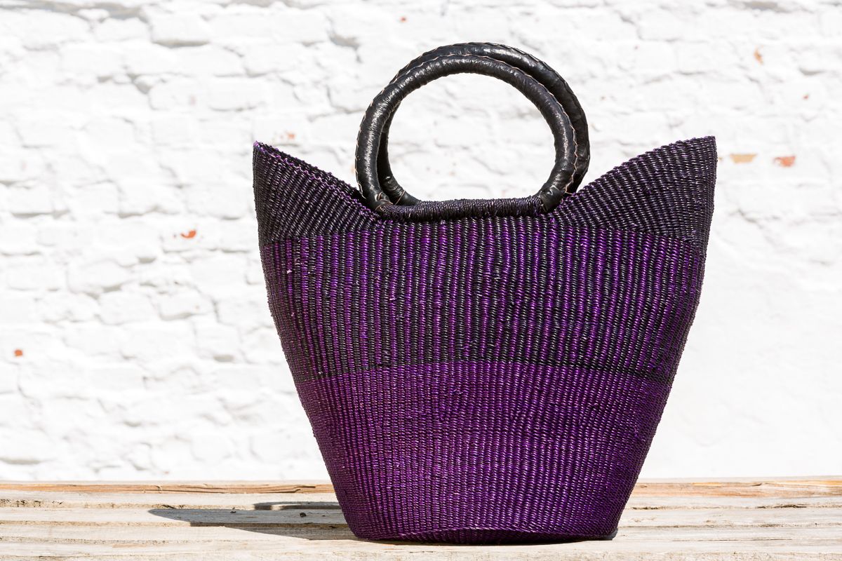 Hammerhus Fairtrade U-Shape netmønster - violet