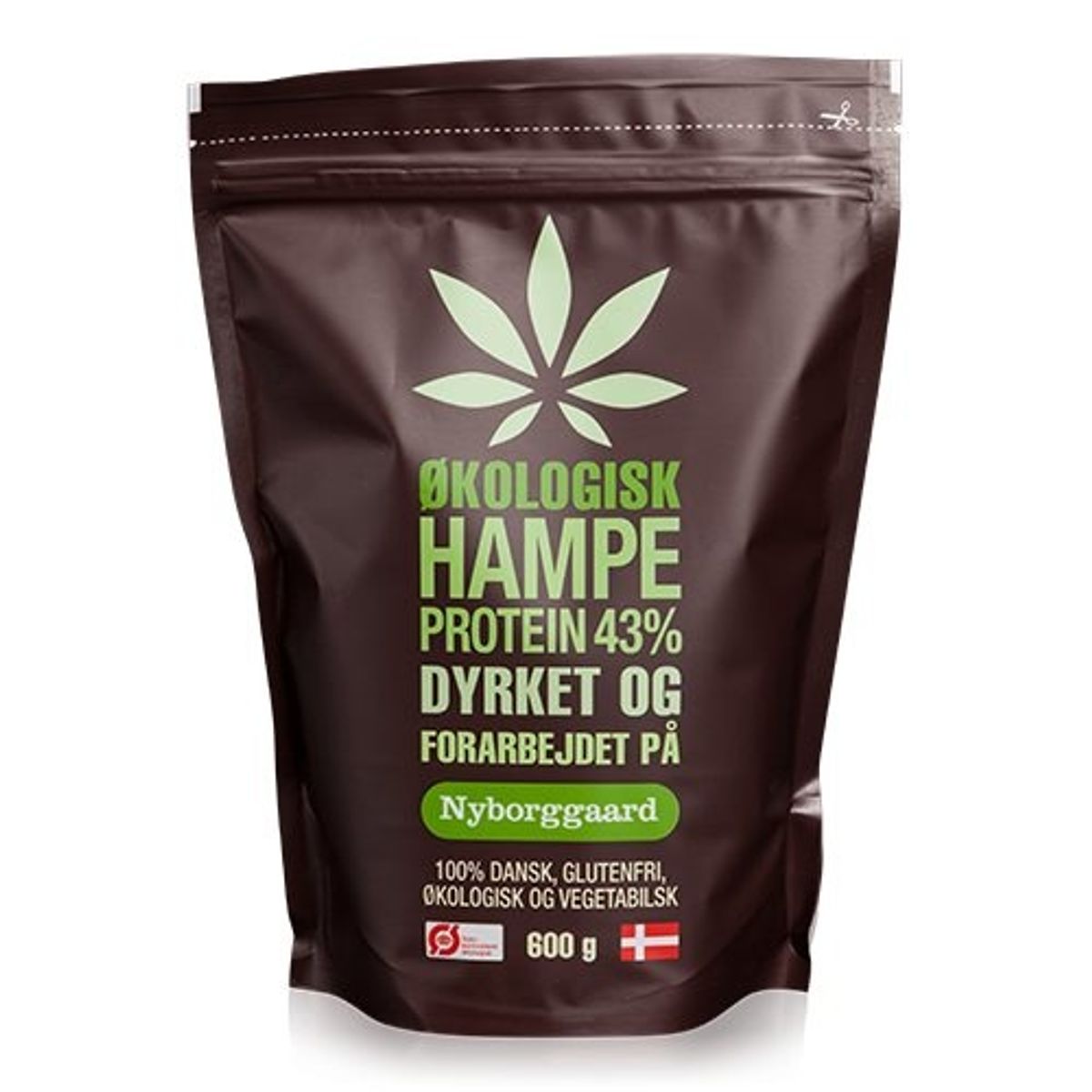 Hampeprotein 43% Ø Nyborggaard, 600 g