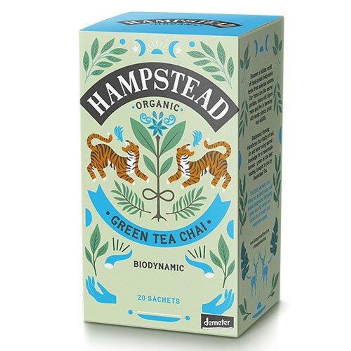 Hampstead Grøn te Chai Ø Demeter - 20 breve