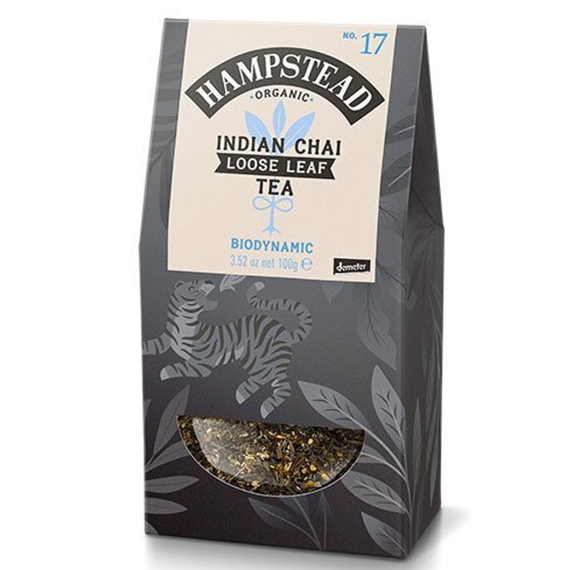 Hampstead Indian Chai te løsvægt Ø Demeter, 100g