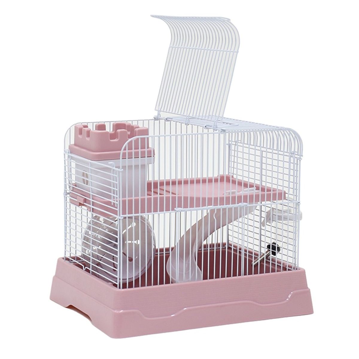 Hamsterbur - 10L - 30L x 23W x 25.7H cm - Pink