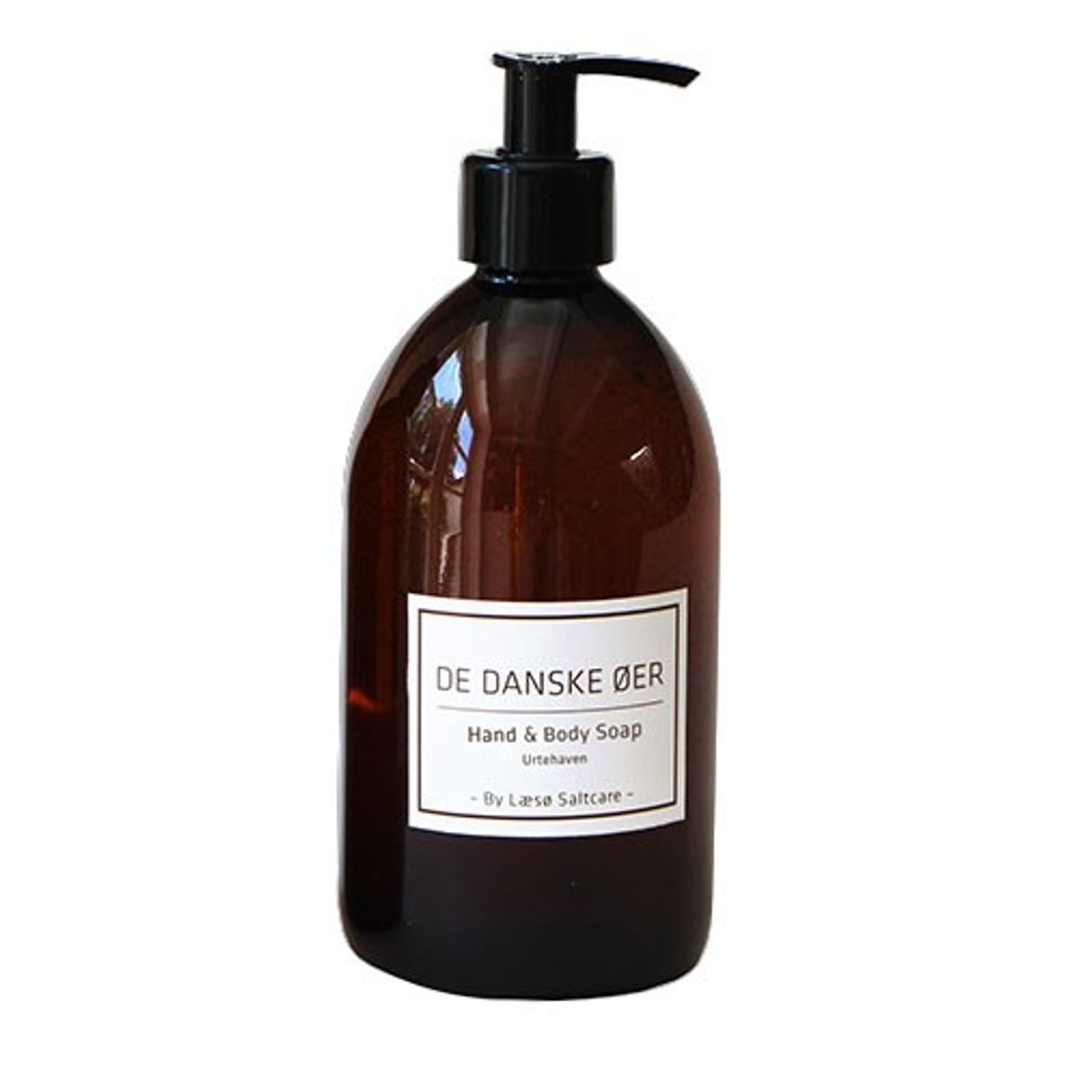 Hand & Body Soap Urtehaven, De Danske Øer - 500 ml - Læsø Saltcare