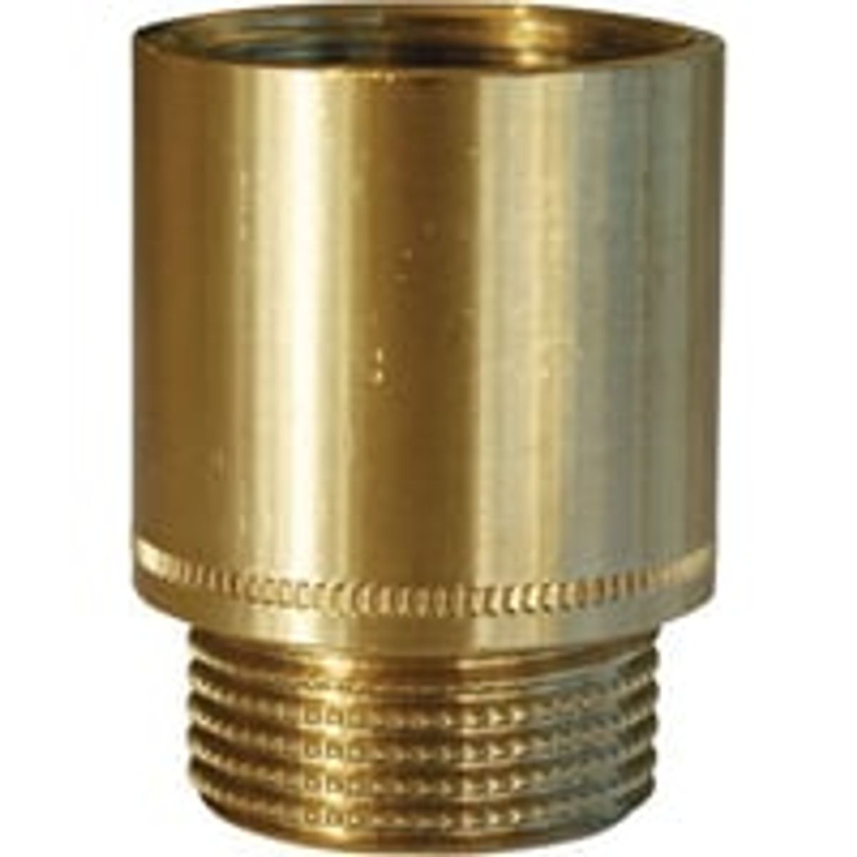 haneforlnger 1/2" x 20 mm, muffe/nippel, r messing