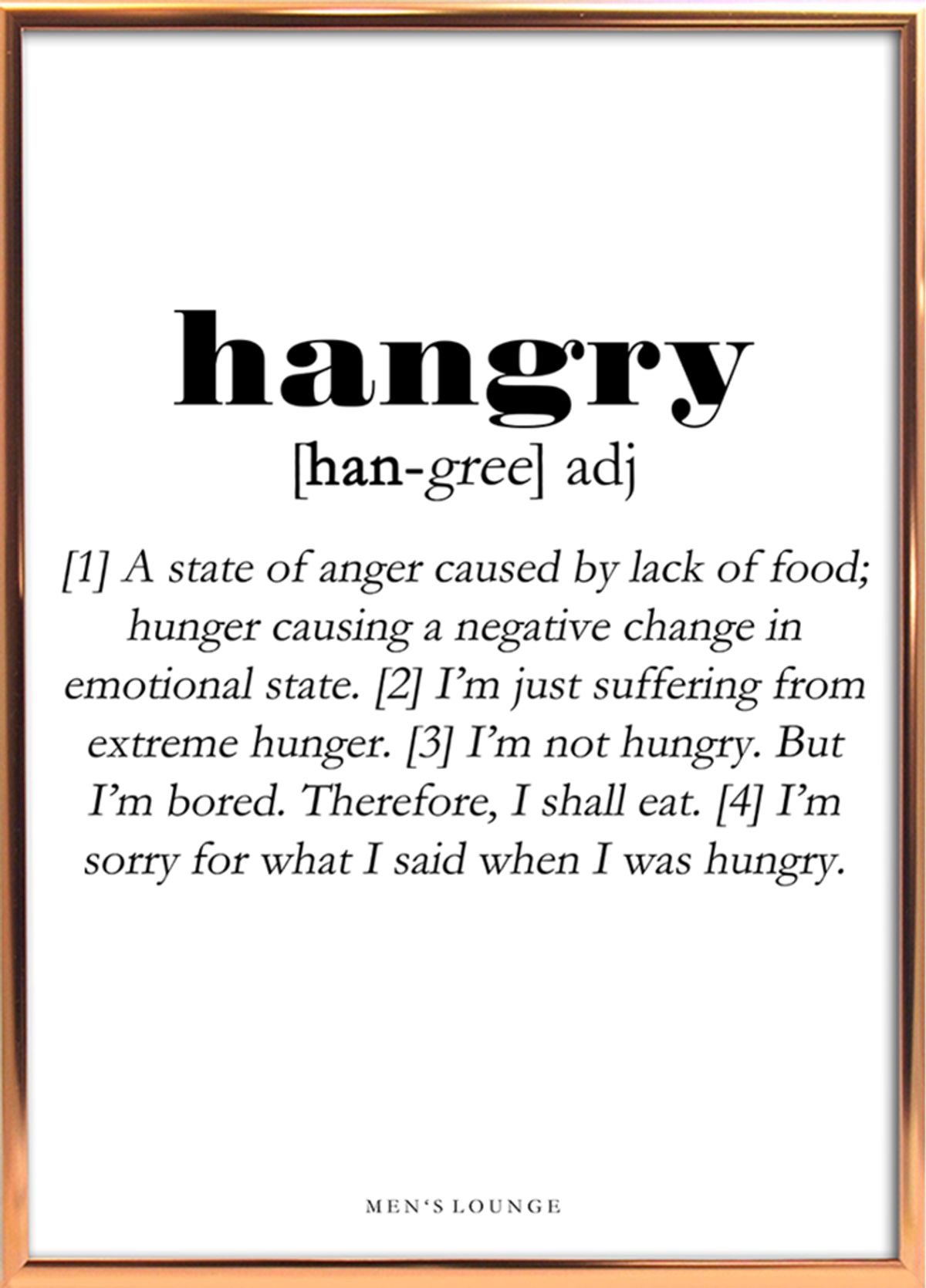 Hangry 30x40